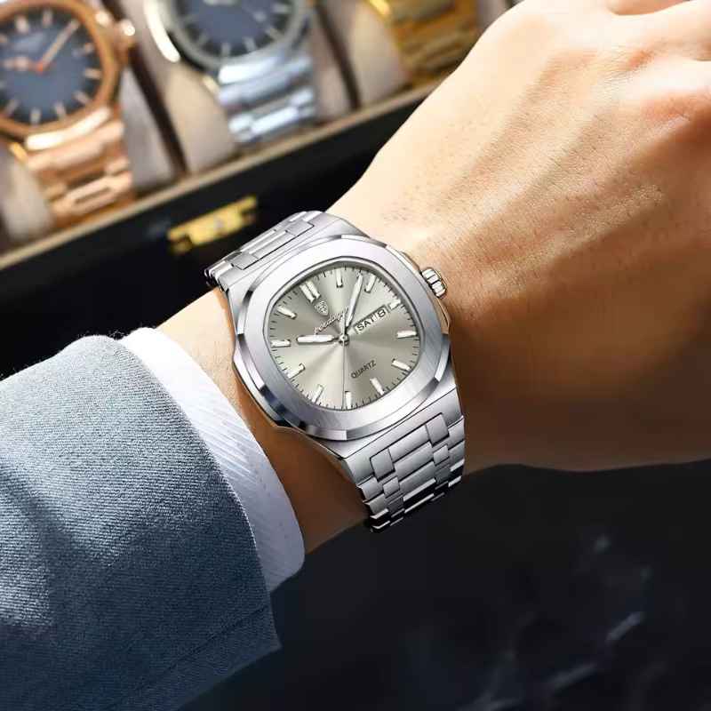 שעון יד- MILANO Silver